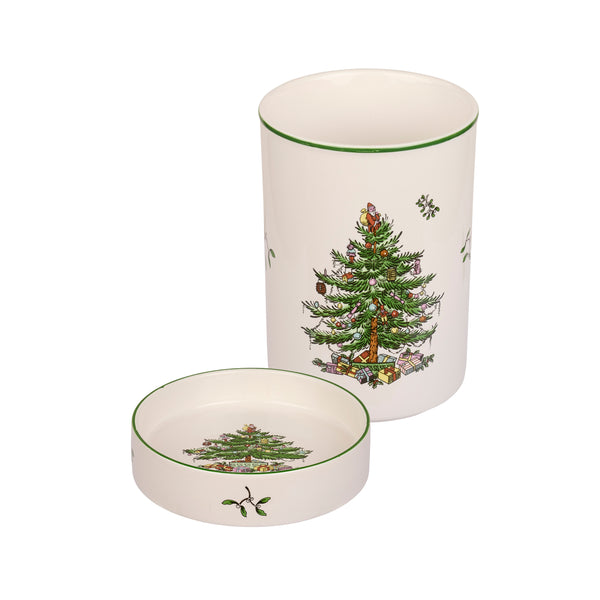 Christmas Tree Wine Chiller & Coaster Set