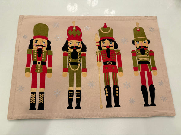 Nutcracker Placemats Set of 4