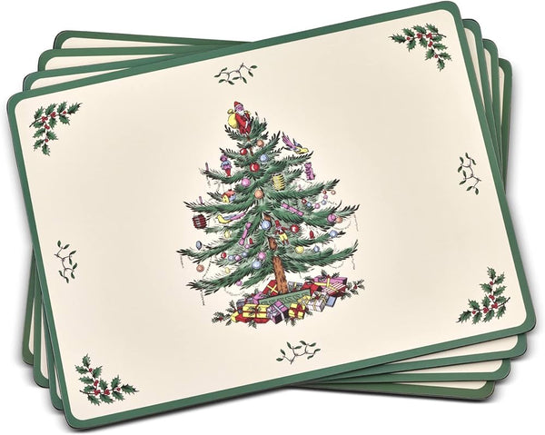 Christmas Tree Placemats Set of 4