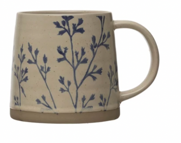 Botanical Stoneware Mug