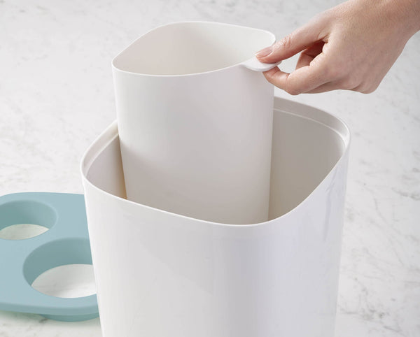 Joseph Joseph Split Bathroom Waste Seperation Bin