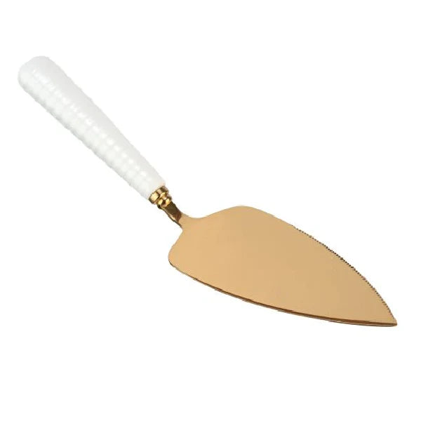 Sophie Conran White and Gold Cake Server