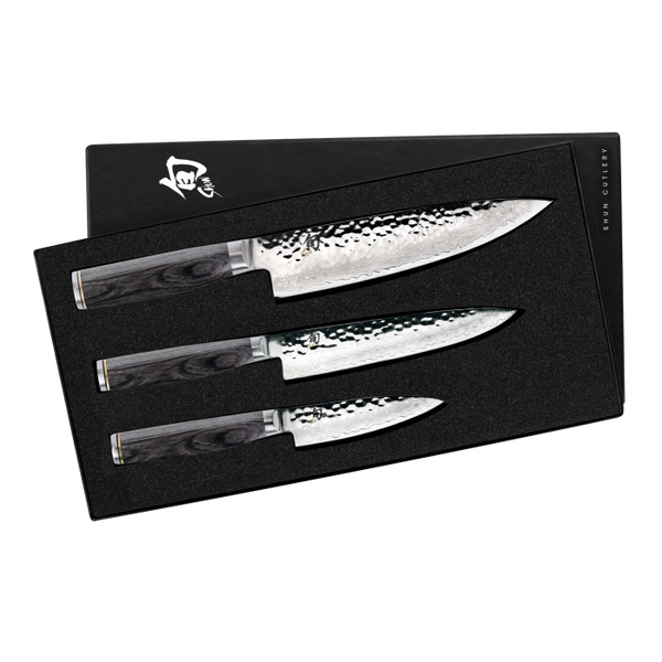 SHUN Premier Grey 3 Piece Starter Set